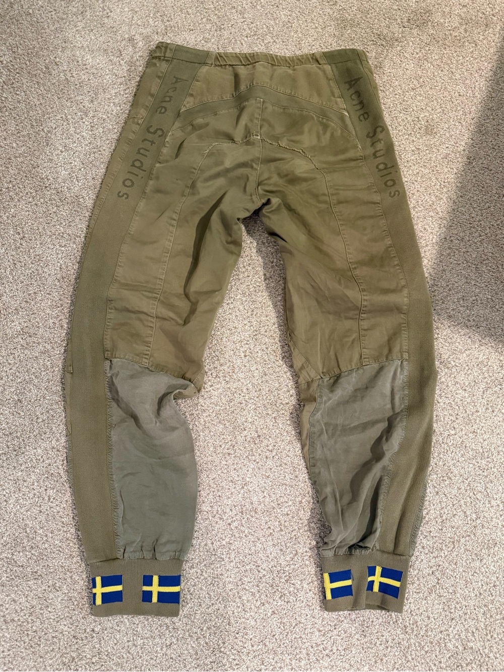 Acne Studios Swedish Military Pants Unisex